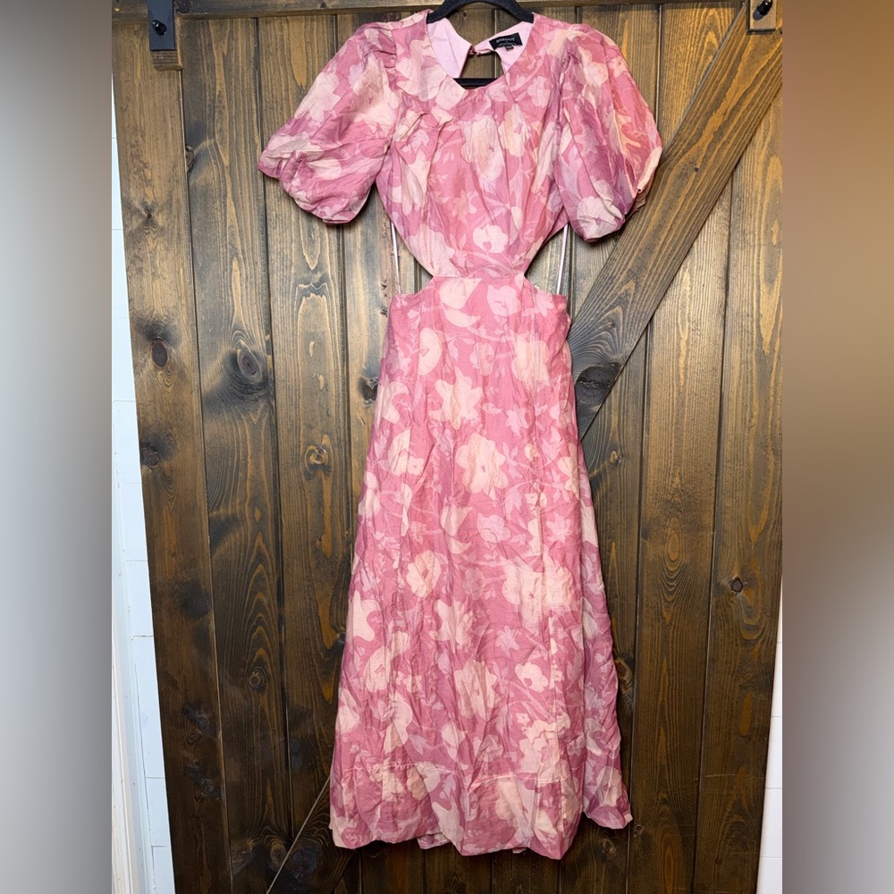 BARDOT MALINA FLORAL MIDI DRESS